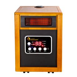 Dr. Infrared Heater Portable Space Heater with Humidifier, 1500-Watt, Model # DR-968H, Cherry