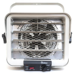 Dr. Infrared Heater Weston dr. heater dr966 240-volt hardwired shop garage commercial heater, 3000-watt/6000-watt