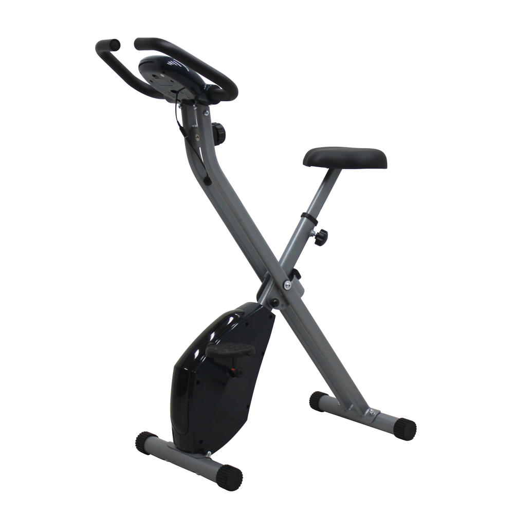 iLiving Folding Upright Bike with Calorie Counter