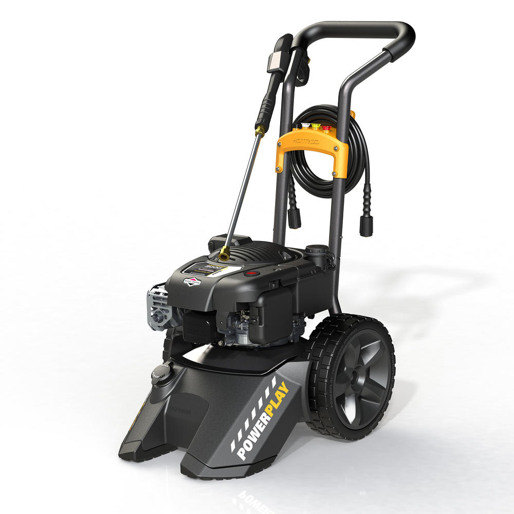 Power Smart HR130VBE27PPLSEZ Hotrod 3000PSI 2.7 GPM with Electric Start B&S 875 Vertical Engine Professional Gas Pressure Washer