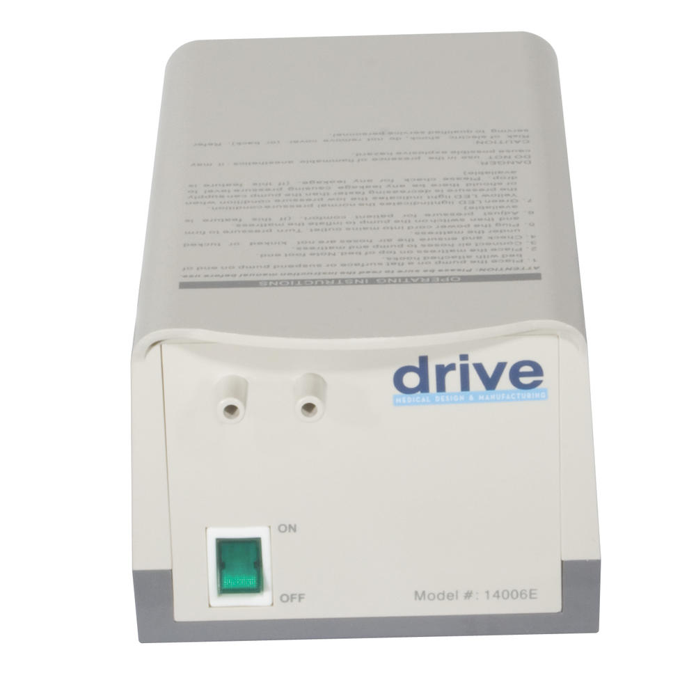 Drive Medical Med Aire Alternating Pressure Pump and Pad System with Fixed Pressure