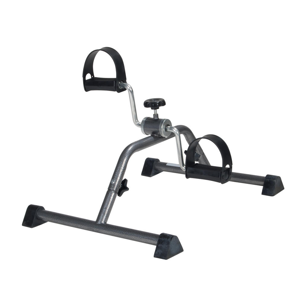 Drive Medical Exercise Peddler with Attractive Silver Vein Finish