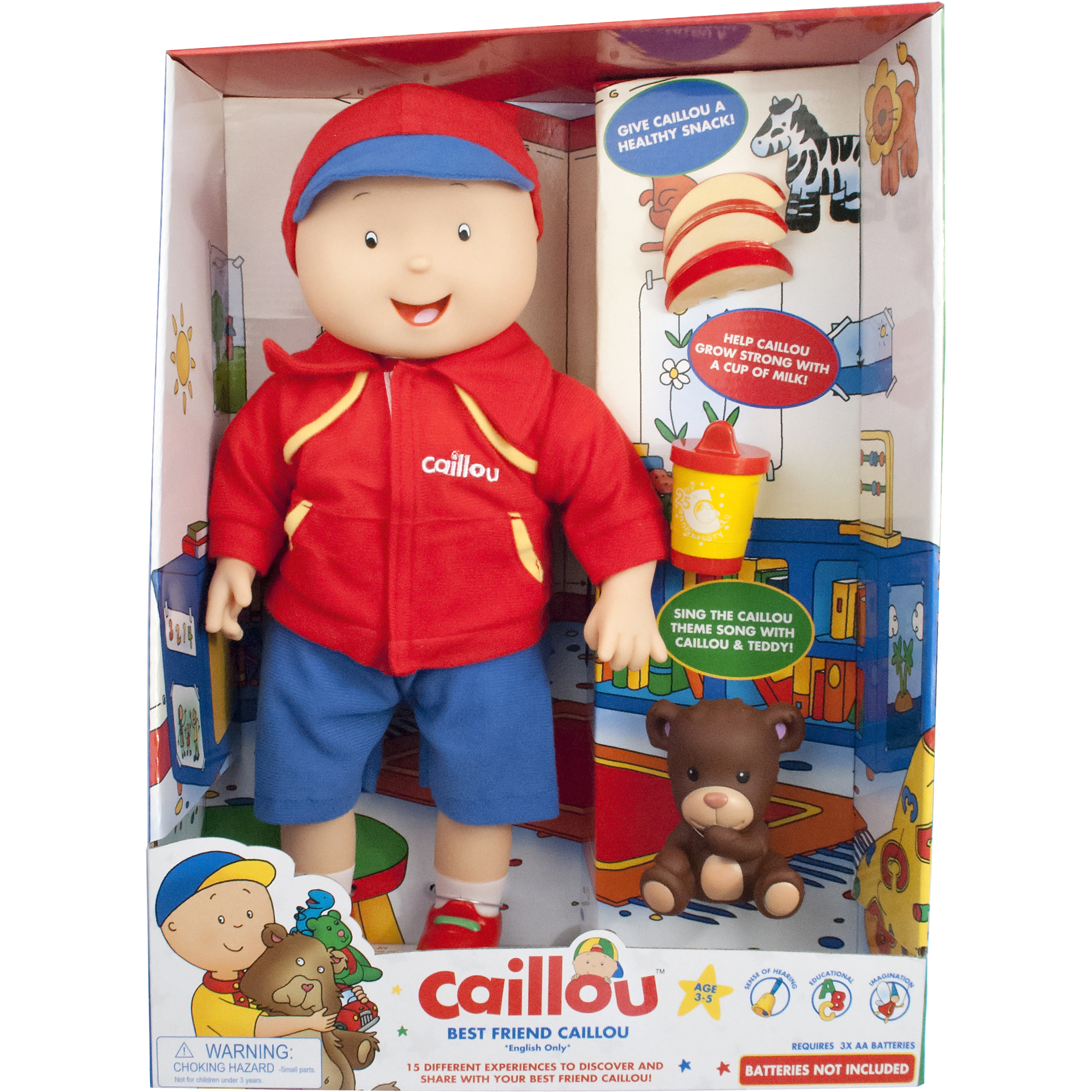 Caillou ID02708 Best Friend Electronic Doll   Toys & Games   Dolls