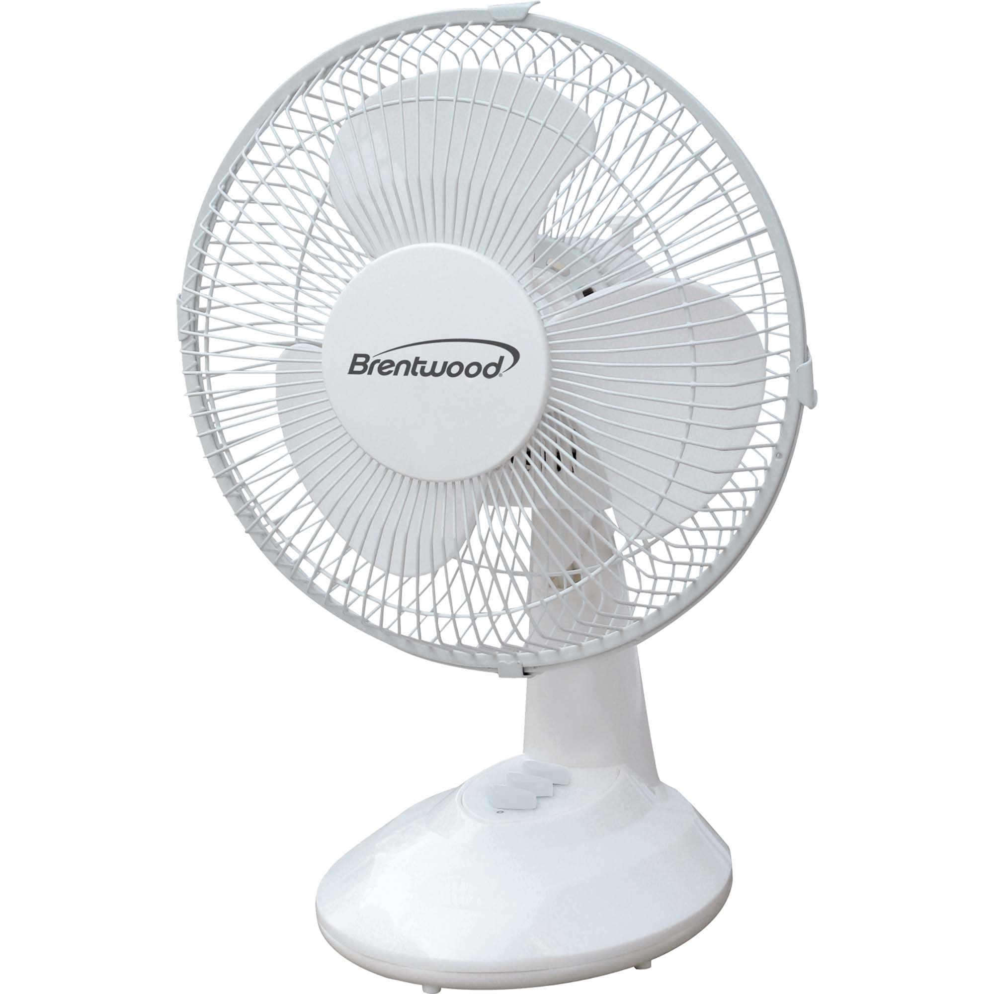 Brentwood 9 Oscillating Desk Fan Appliances Fans Table Fans