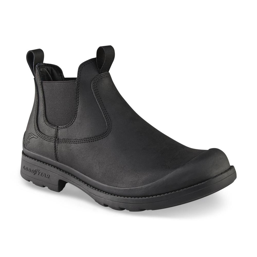 Goodyear Men's Chelsea Slip Resistant Work Boot - Black
