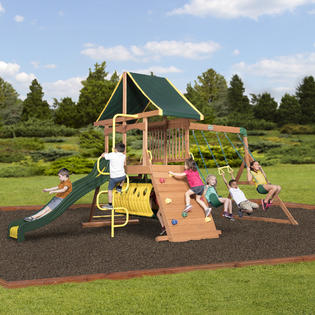 Backyard Discovery Rockin Adventure Swing Set