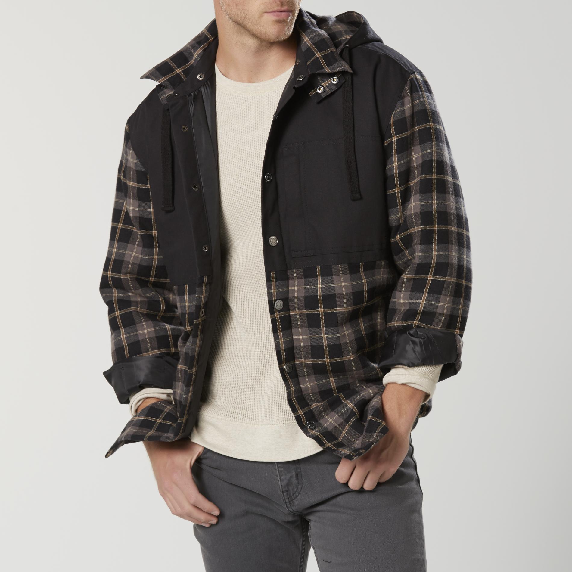 mens big and tall hooded jackets