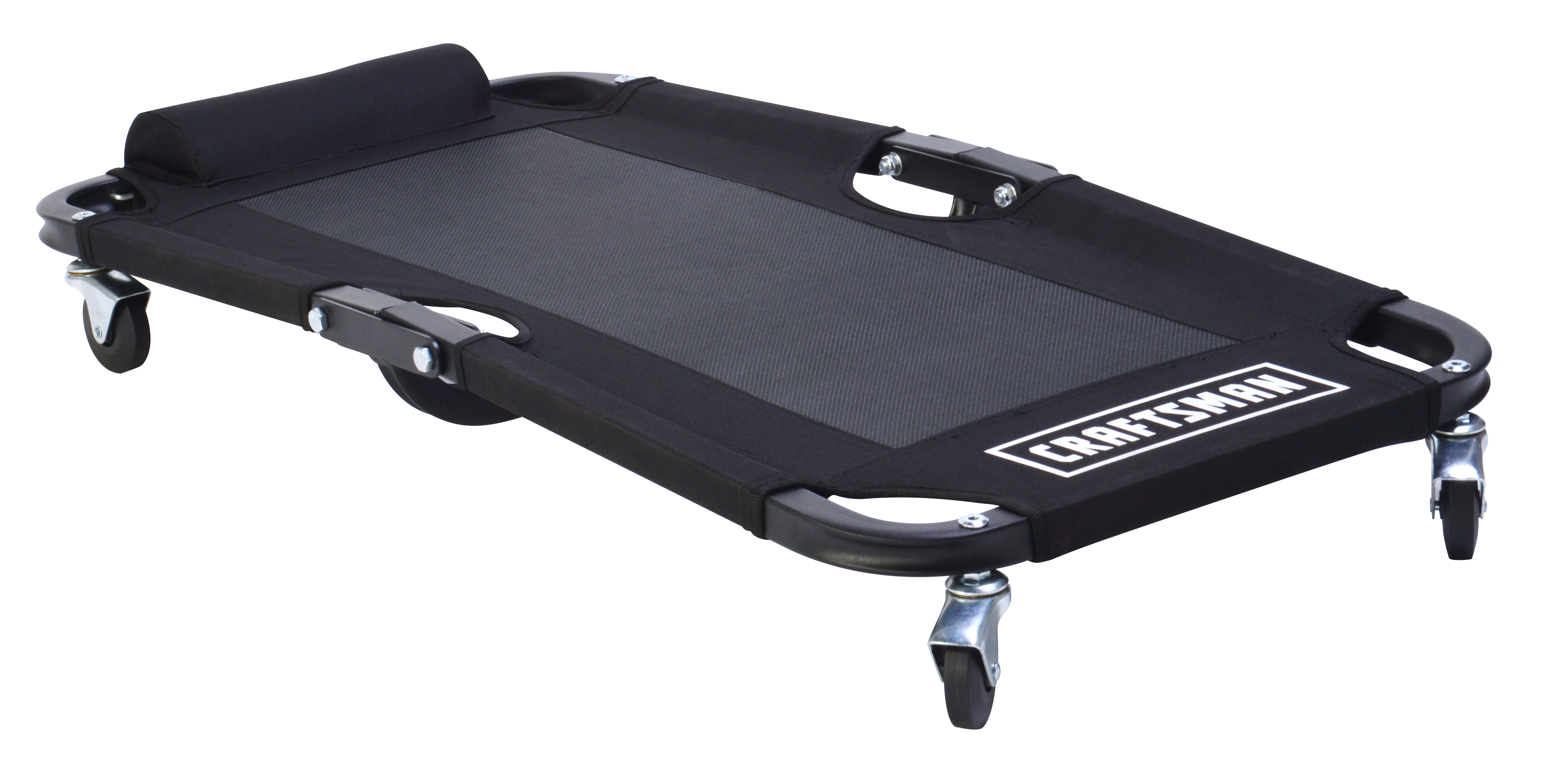 Craftsman Foldable Mechanic Mesh Creeper 4 Rolling Casters 250 Lbs