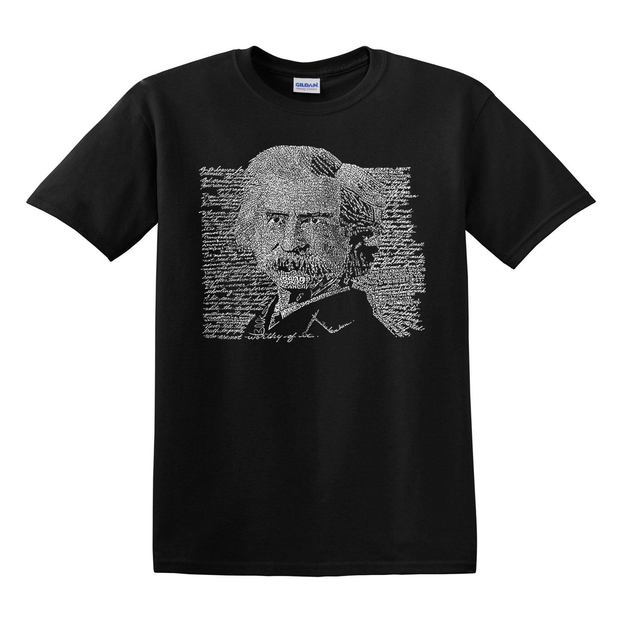 Los Angeles Pop Art Men's Word Art T-Shirt - Mark Twain