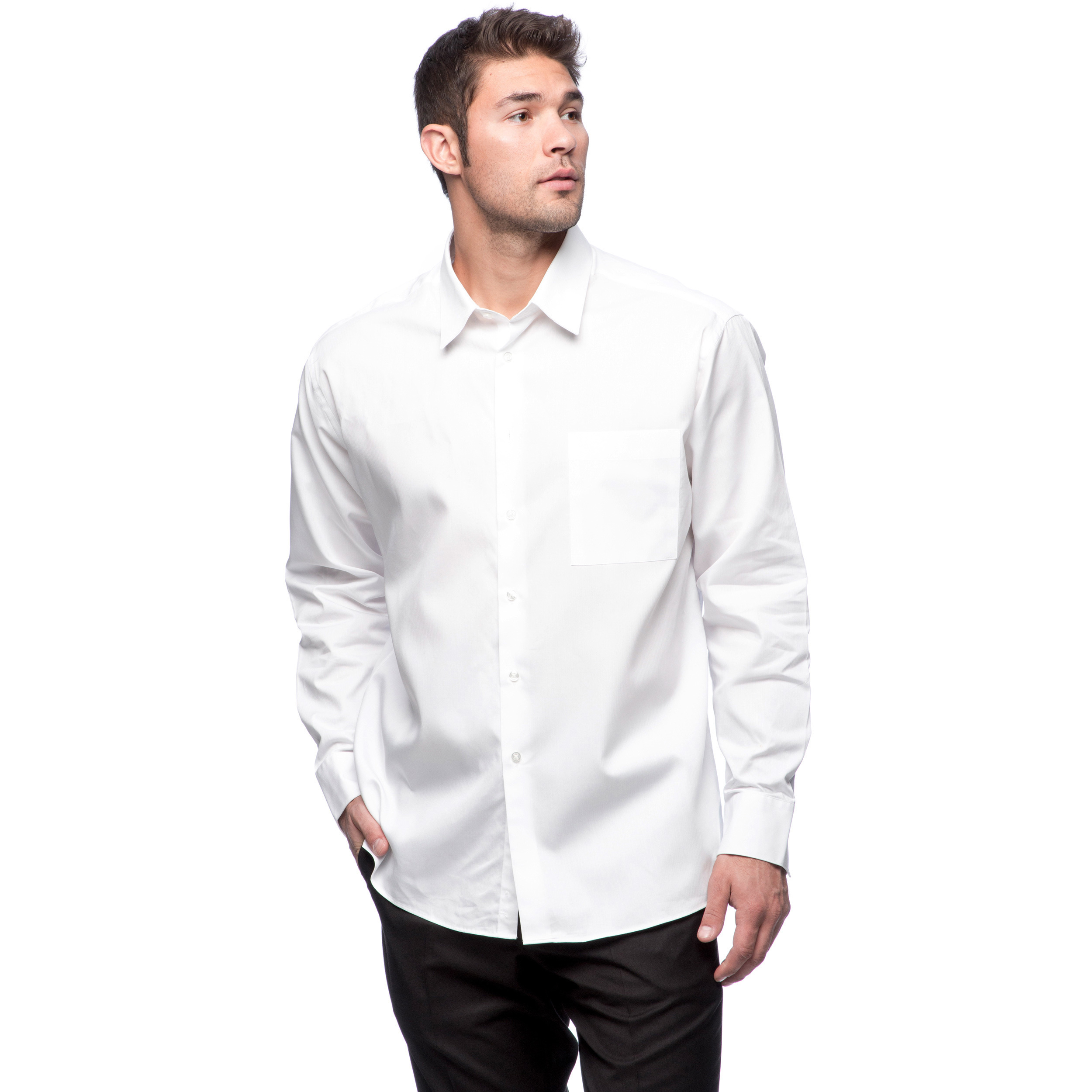 Los Angeles Pop Art Men's Pure-finish Cotton Shirt - Online Exclusive