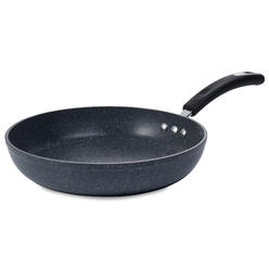Ozeri 12" Stone Earth Frying Pan by Ozeri, with 100% APEO & PFOA-Free Stone-Derived Non-Stick Coating from Germany, Anthracite Gray
