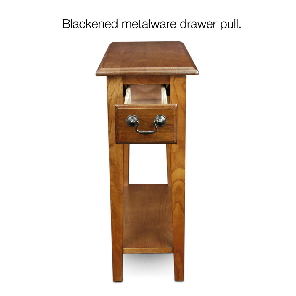 Leick Chairside Small End TableMedium finish