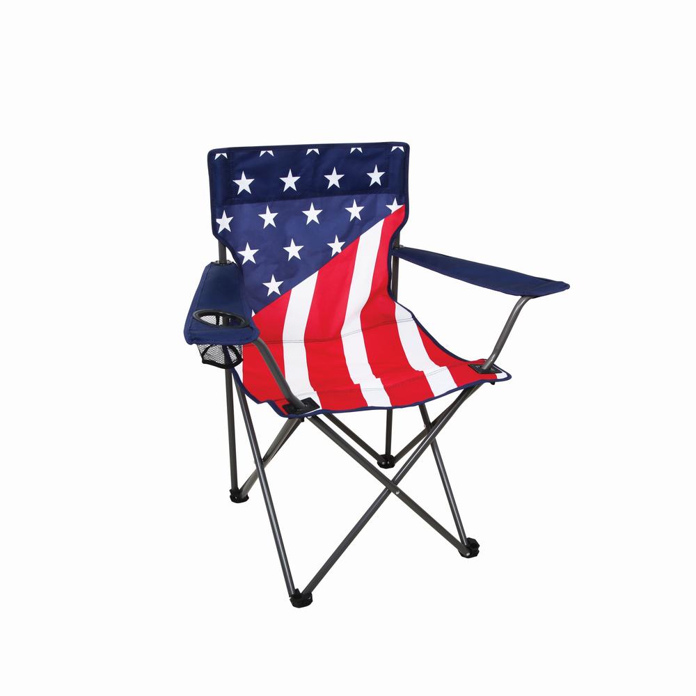 Northwest Territory Camping Chair - American Flag