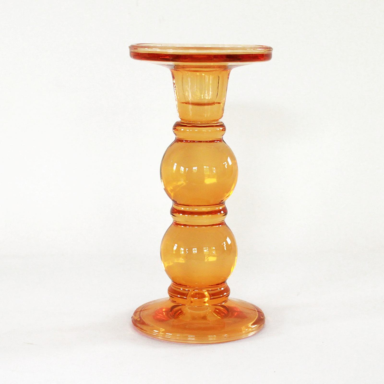 Colormate Medium Pillar Holder &#8211; Amber