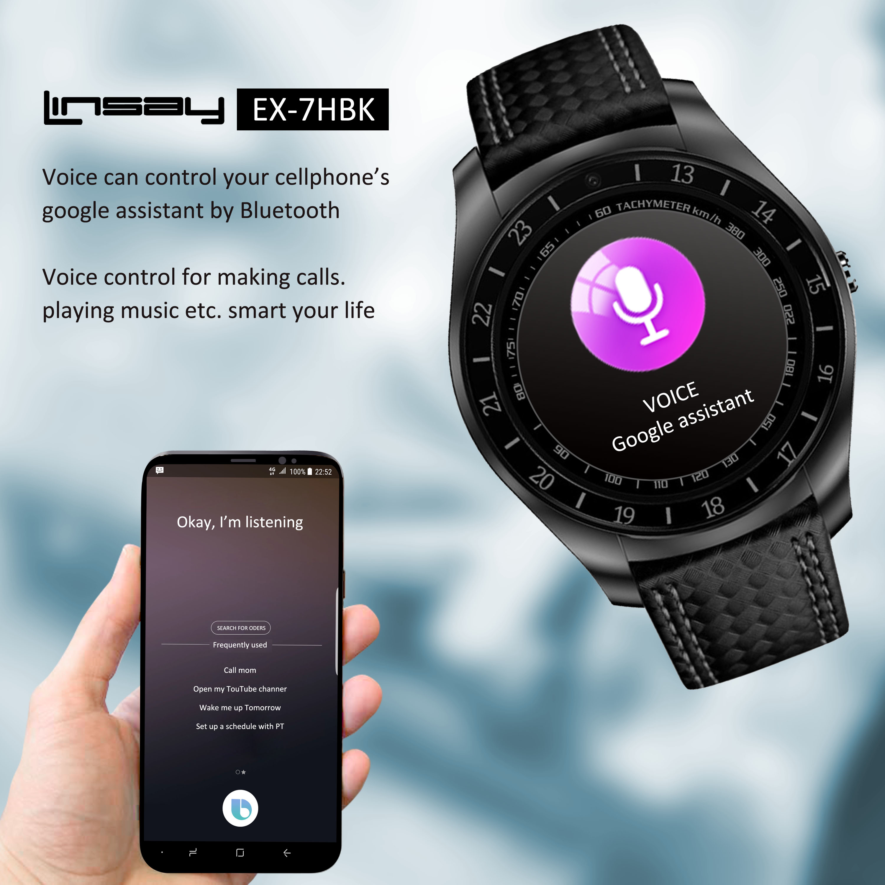 linsay smart watch ex 7