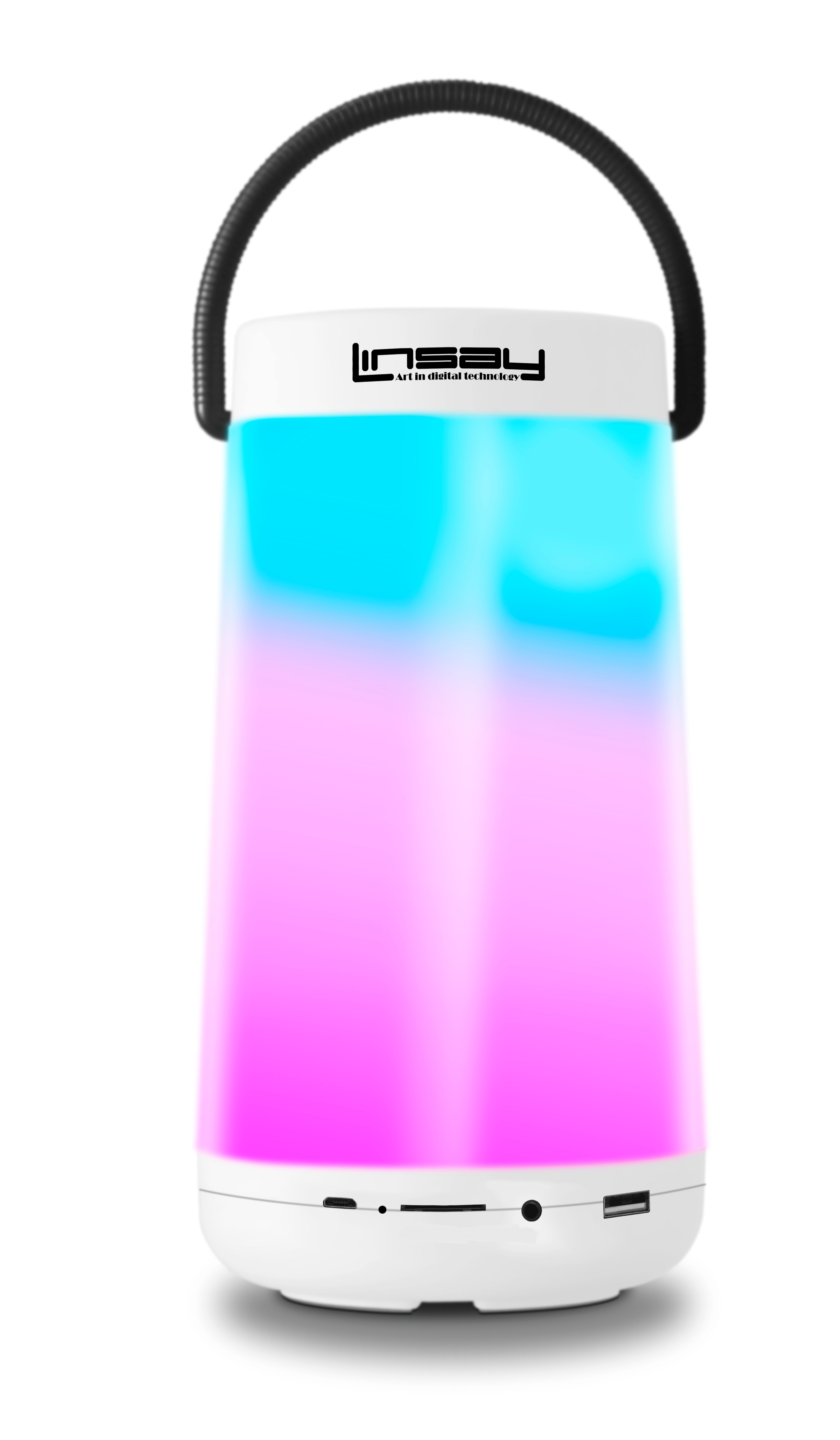 kmart bluetooth portable speaker with led lights