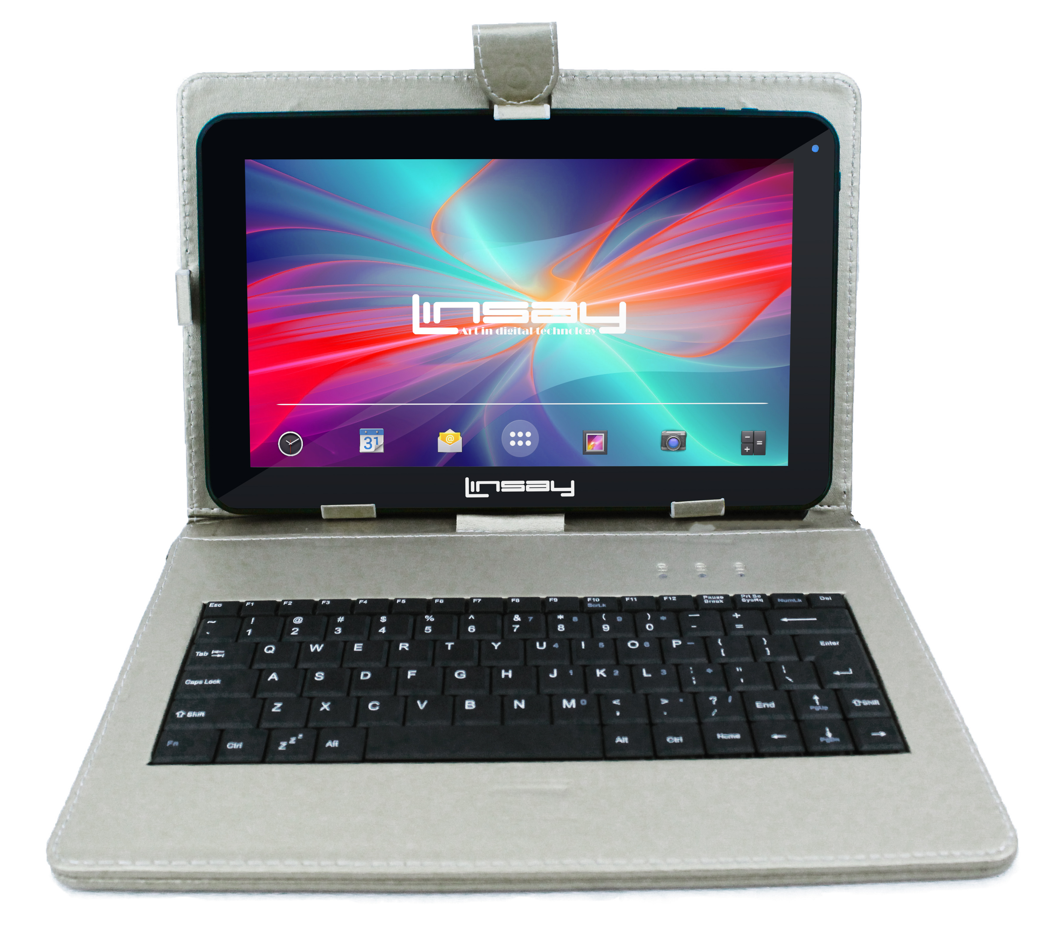 LINSAY ® 10.1" New Tablet Quad Core 16 gb Android 6.0 Bundle Deluxe