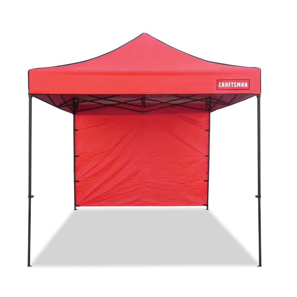 Craftsman Commercial 10' x 10' Instant Canopy - Red