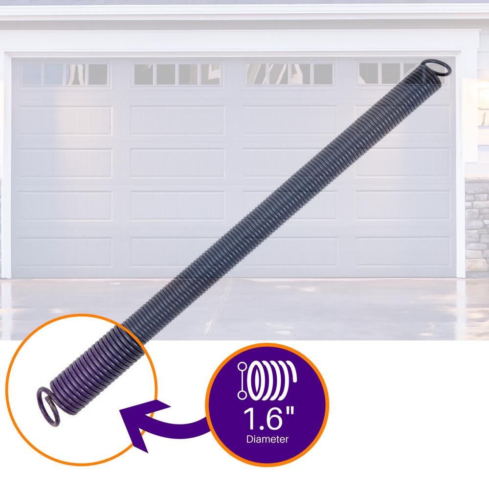 Ideal Security Inc. 160 lbs (Brown) Garage Door Extension Spring