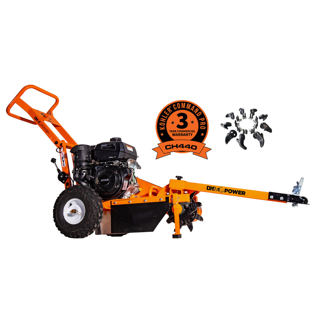 DK2 Power OPG777 12" 14HP Stump grinder with KOHLER CH440 Command PRO