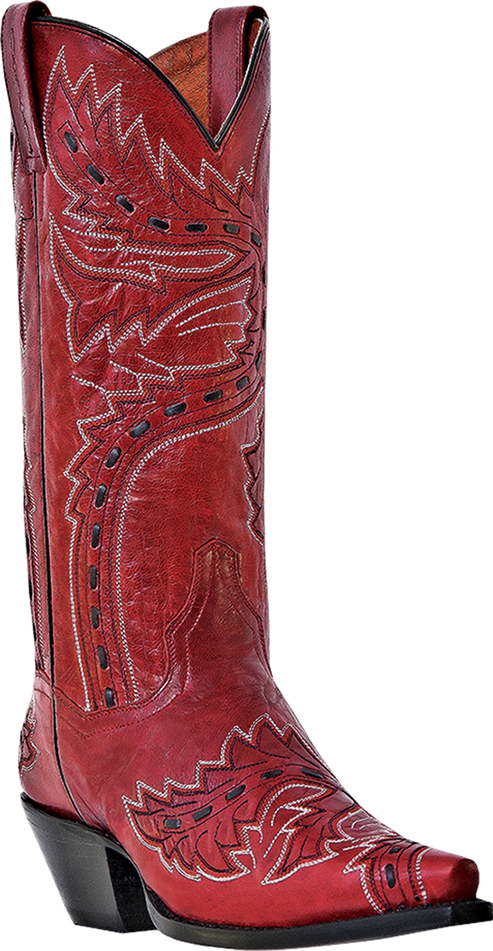 Dan Post Women's Sidewinder  Red  13 Sidewinder Cowboy Boot