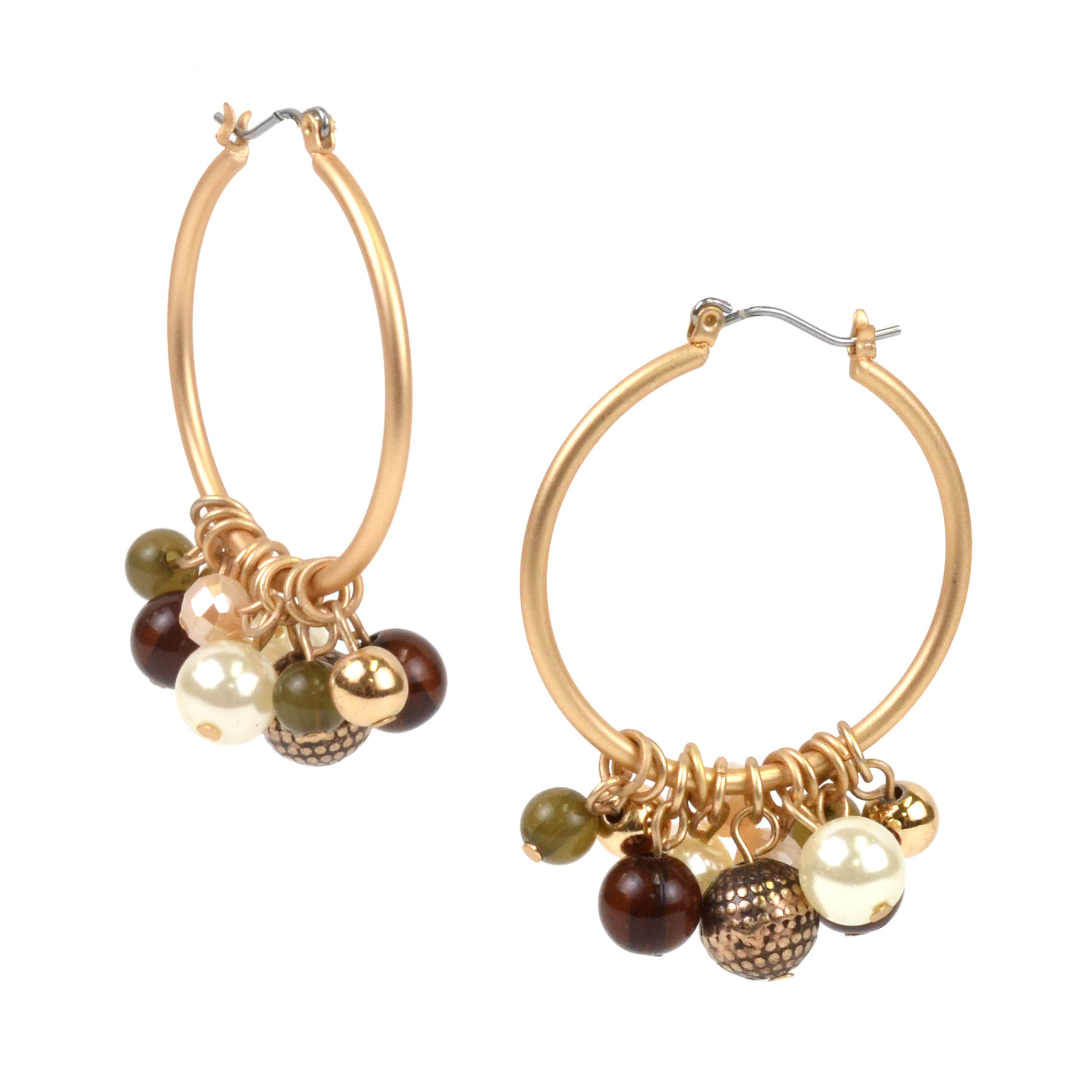 Jaclyn Smith Women’s Hoop Dangle Earrings, Size: Small, Yellow Jaclyn Smith Women’s Hoop Dangle Earrings, Size: Small, Yellow