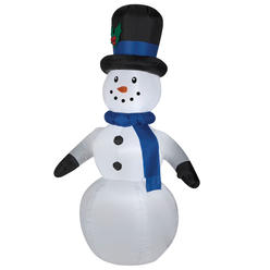 Trimming Traditions sears trimming traditions - 6 snowman christmas inflatable