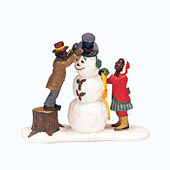 Coventry Cove by Lemax lemax village collection dressing mr. snowman # 32732