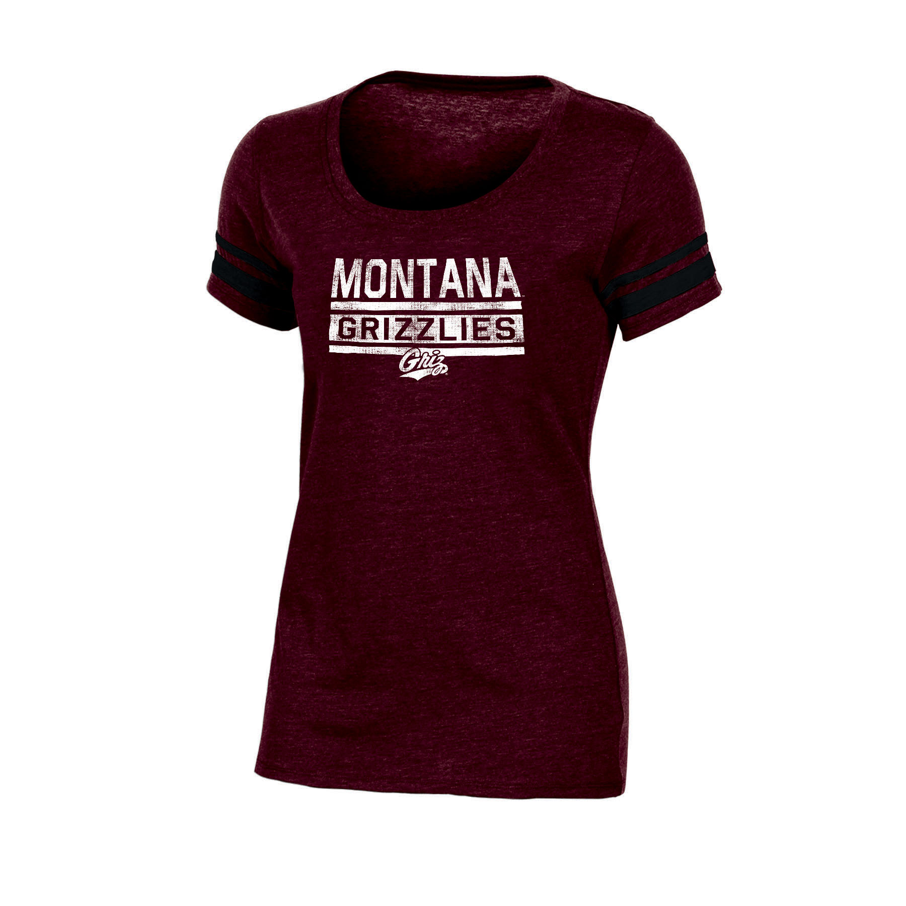 NCAA Women&#8217;s Plus Graphic Short-Sleeve Tunic - Montana Grizzlies