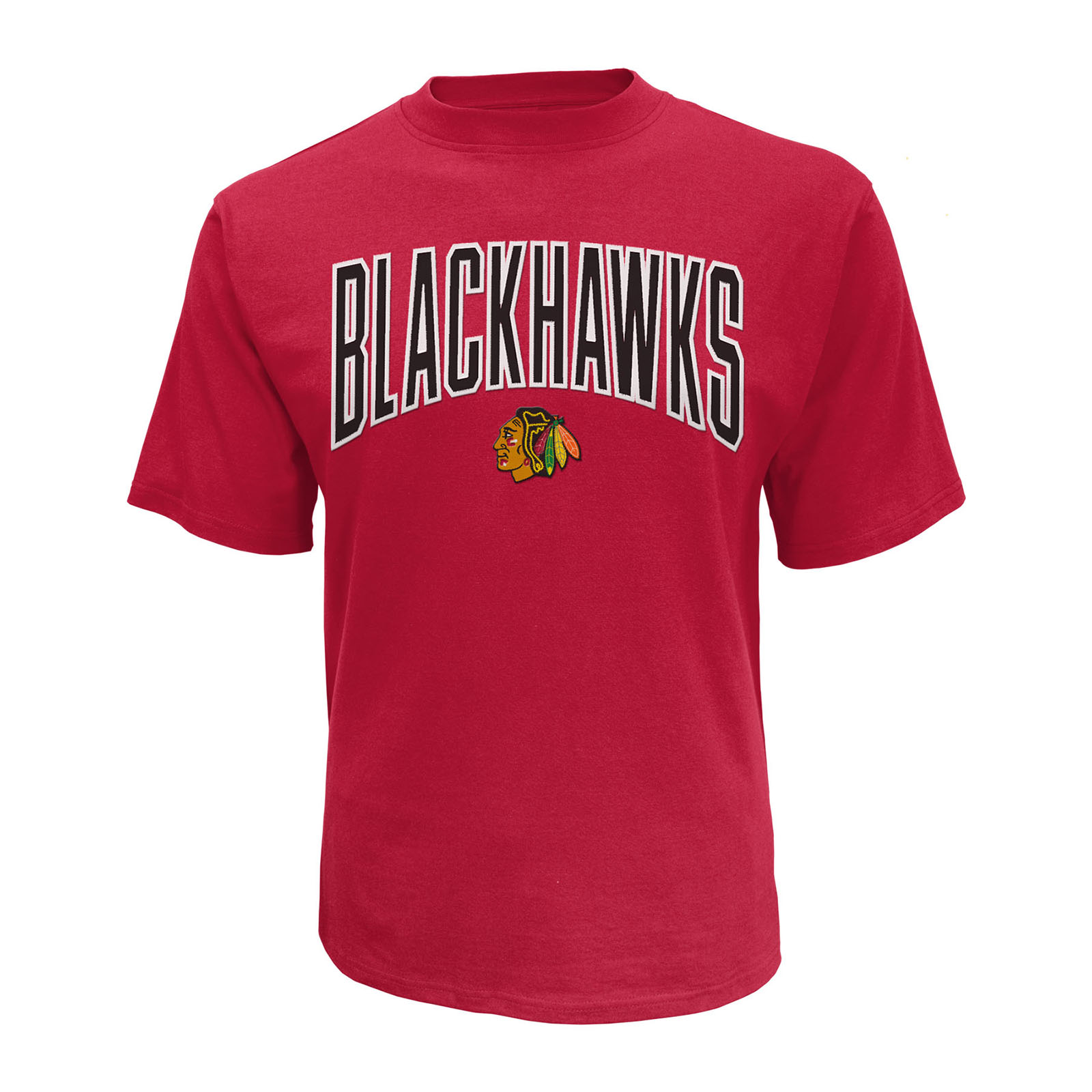 NHL Men’s Applique T-Shirt - Chicago Blackhawks, Size: Large NHL Men’s Applique T-Shirt - Chicago Blackhawks, Size: Large