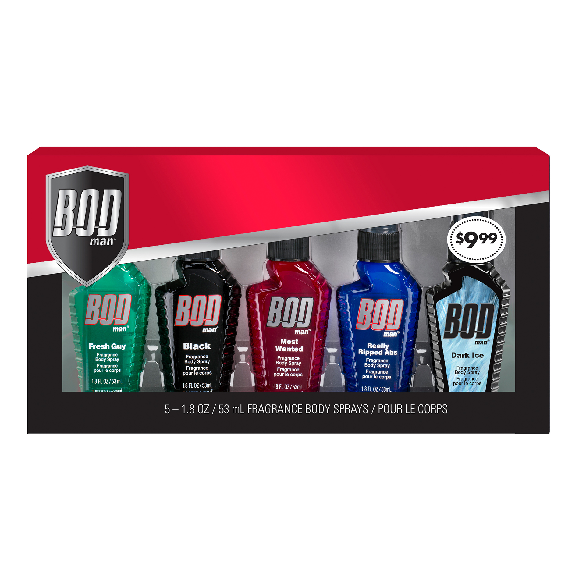 BOD Man Fragrance Body Spray Gift Set