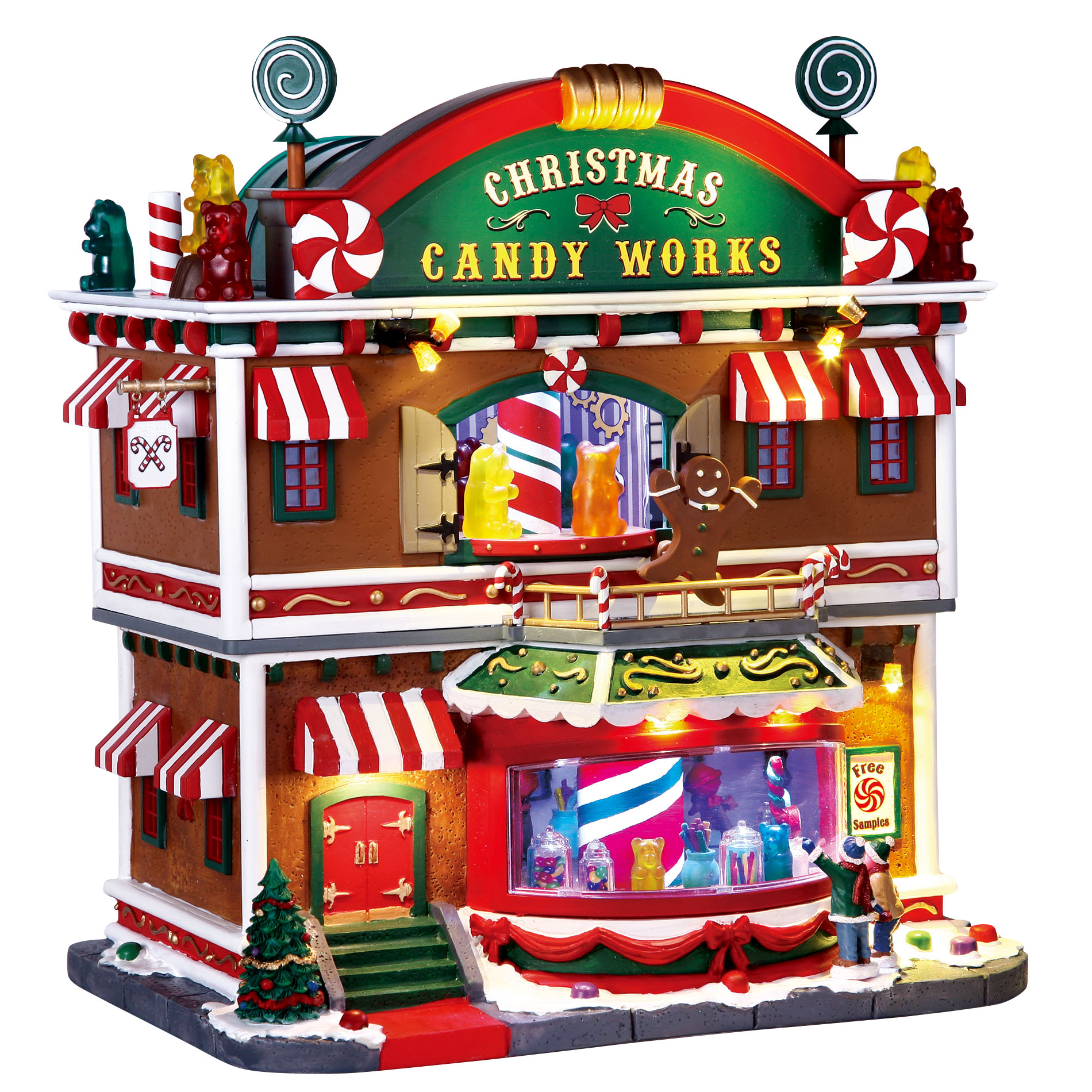 Lemax Village Collection Christmas Candy Works