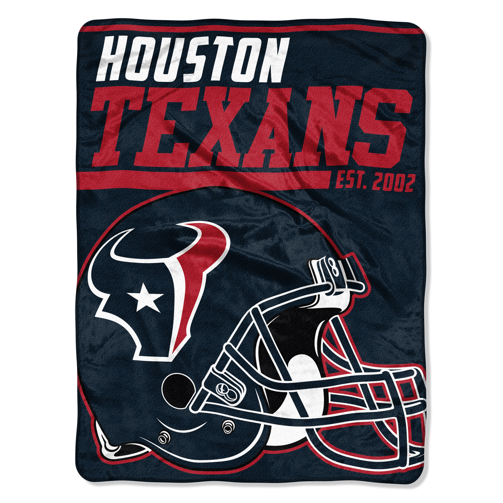 NFL 46" x 60" Throw Blanket - Houston Texas