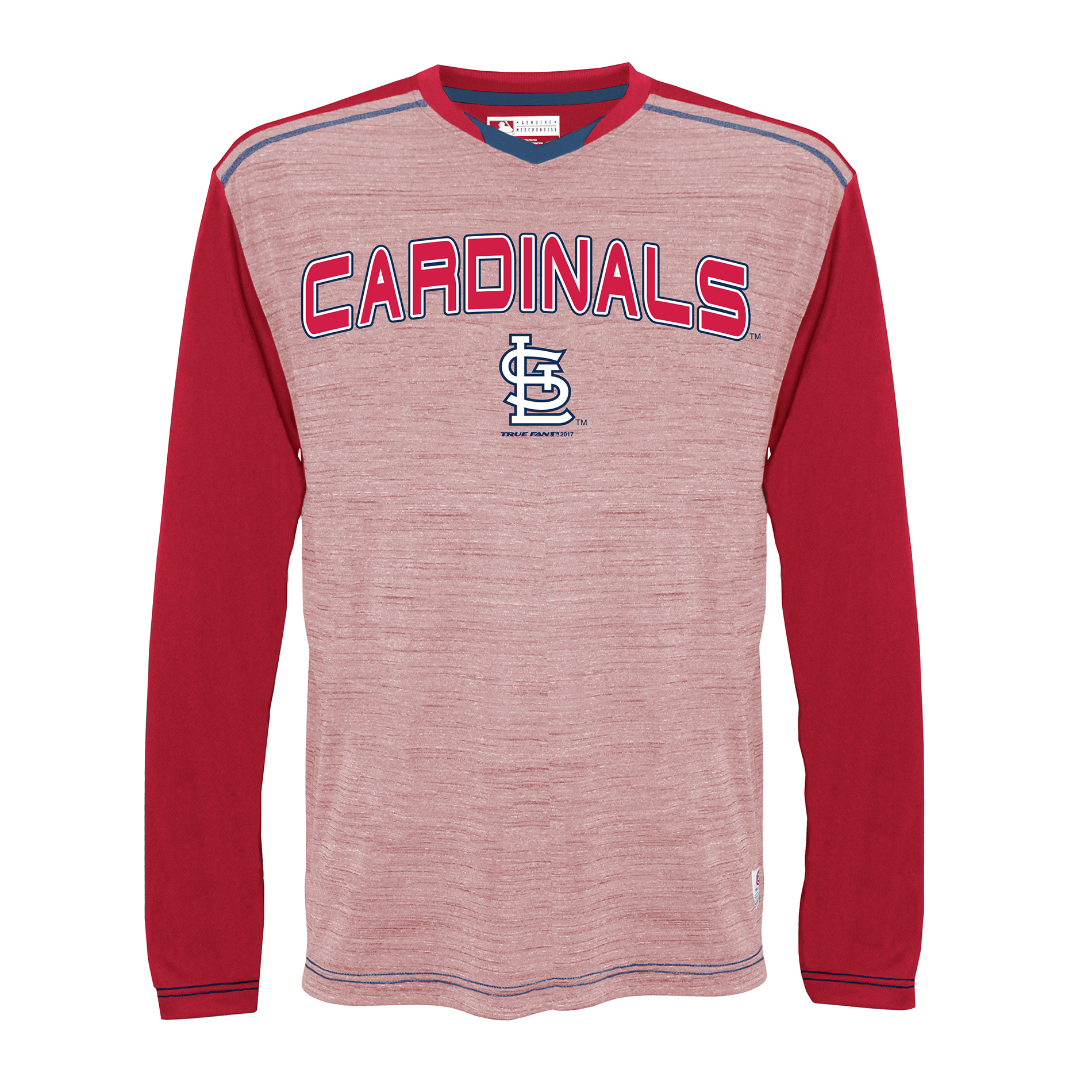 MLB Men&#8217;s Graphic Long-Sleeve T-Shirt - St. Louis Cardinals