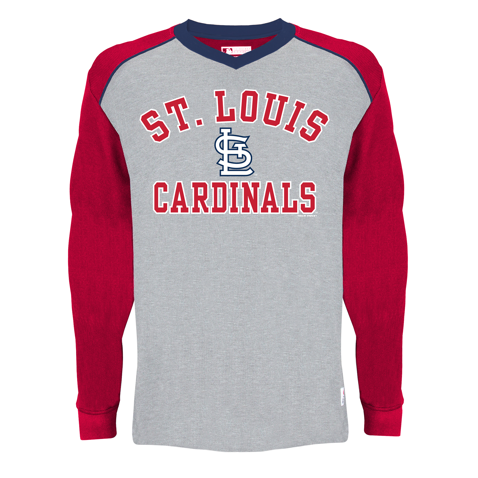 MLB Men’s Thermal Raglan T-Shirt - St. Louis Cardinals