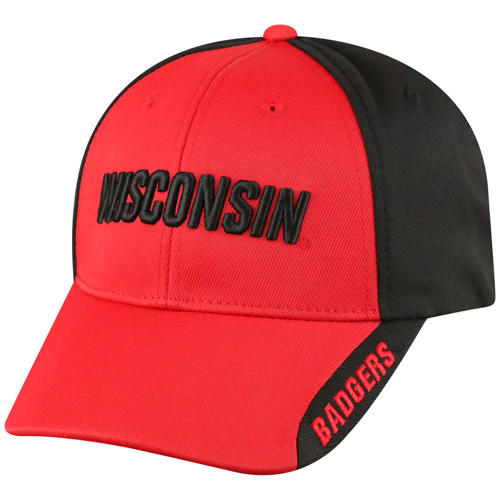 NCAA Men&#8217;s Performance Adjustable Hat - Wisconsin Badgers