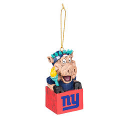 NFL Evergreen New York Giants Ornament Tiki Design