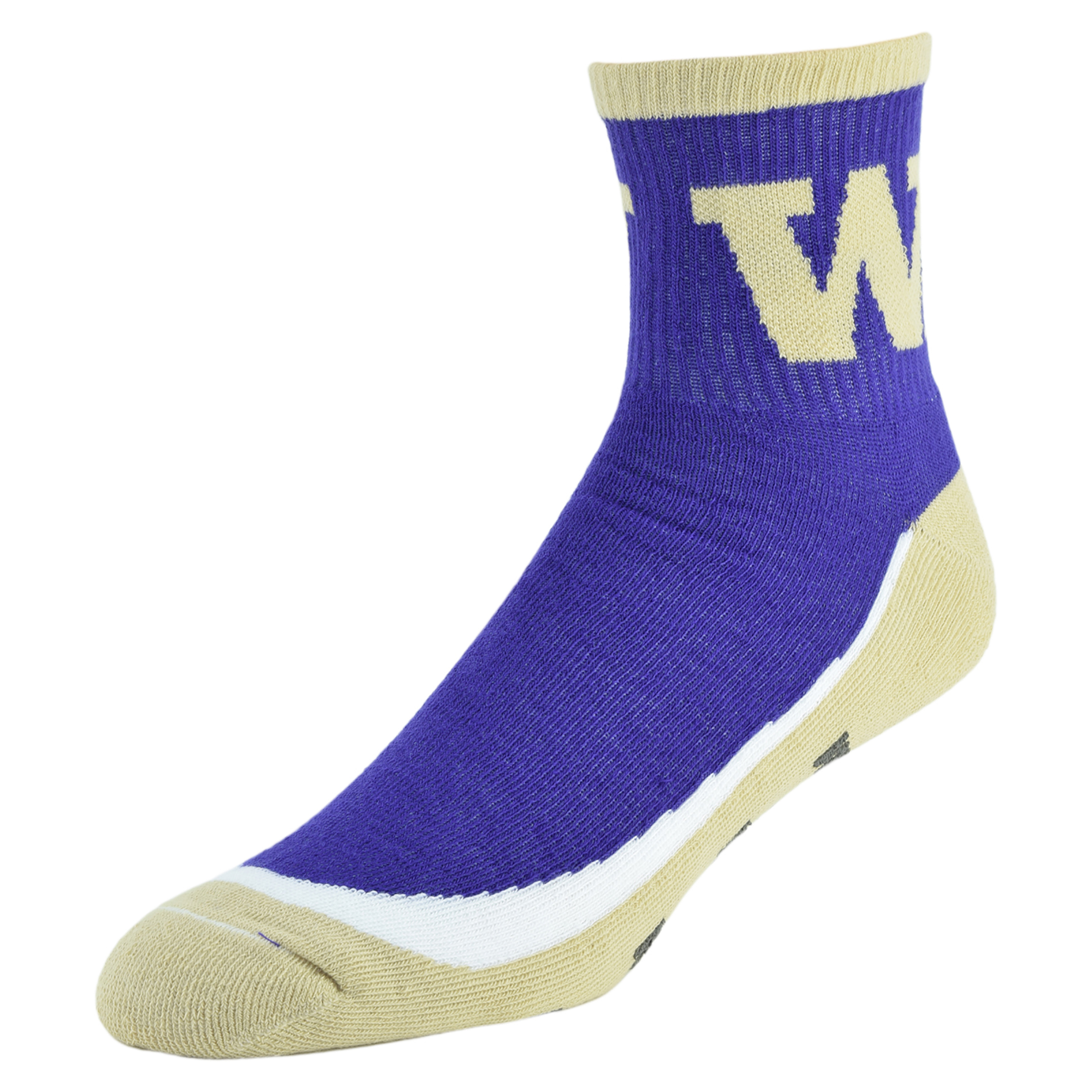 NCAA Men’s Youth Grip Turf Socks - Washington Huskies, Size: One size NCAA Men’s Youth Grip Turf Socks - Washington Huskies, Size: One size