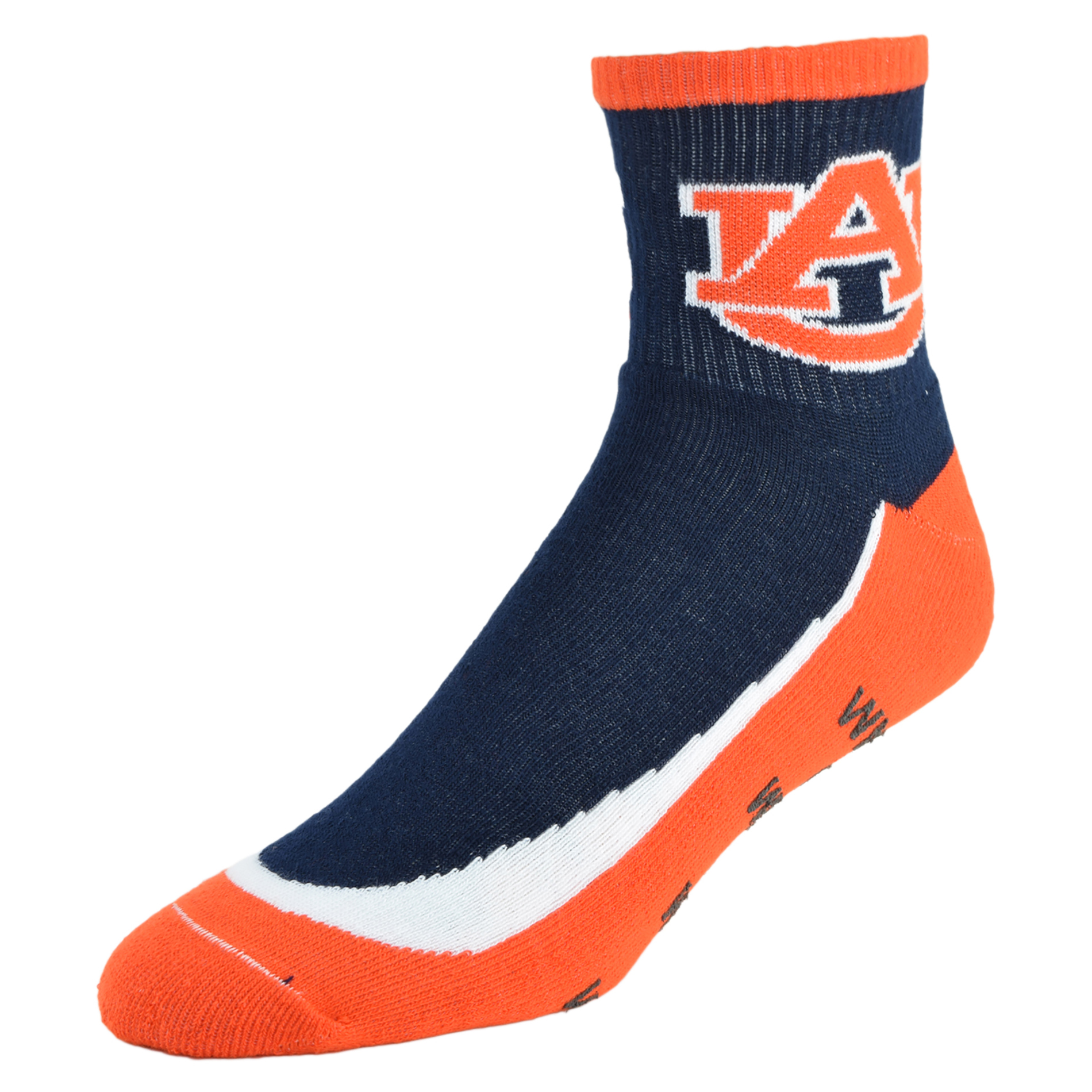 NCAA Men&#8217;s Youth Grip Turf Socks - Auburn Tigers