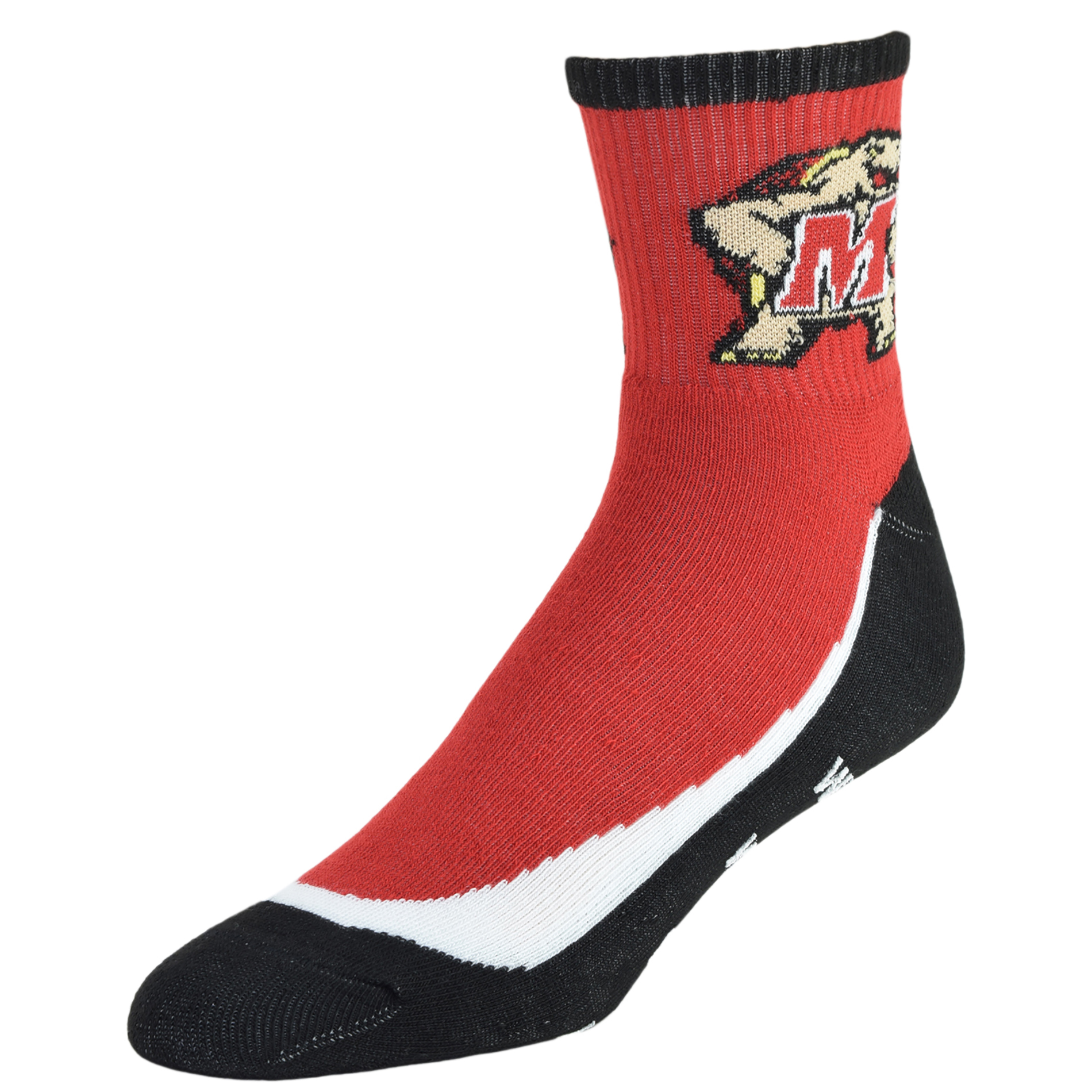 NCAA Youth Grip Turf Socks - Maryland Terrapins, Size: One size NCAA Youth Grip Turf Socks - Maryland Terrapins, Size: One size