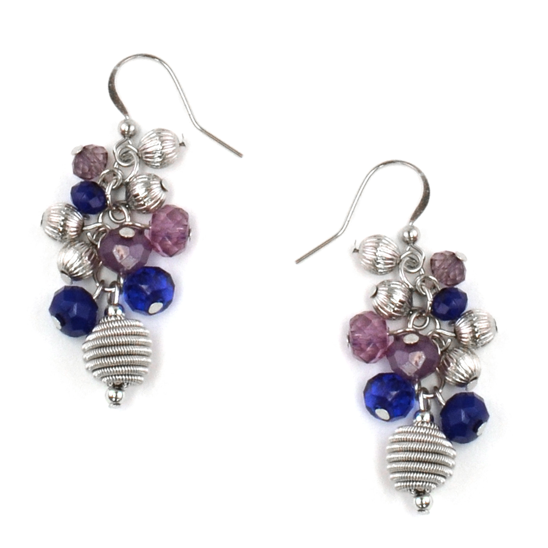 Jaclyn Smith Women&#8217;s Cluster Drop Earrings