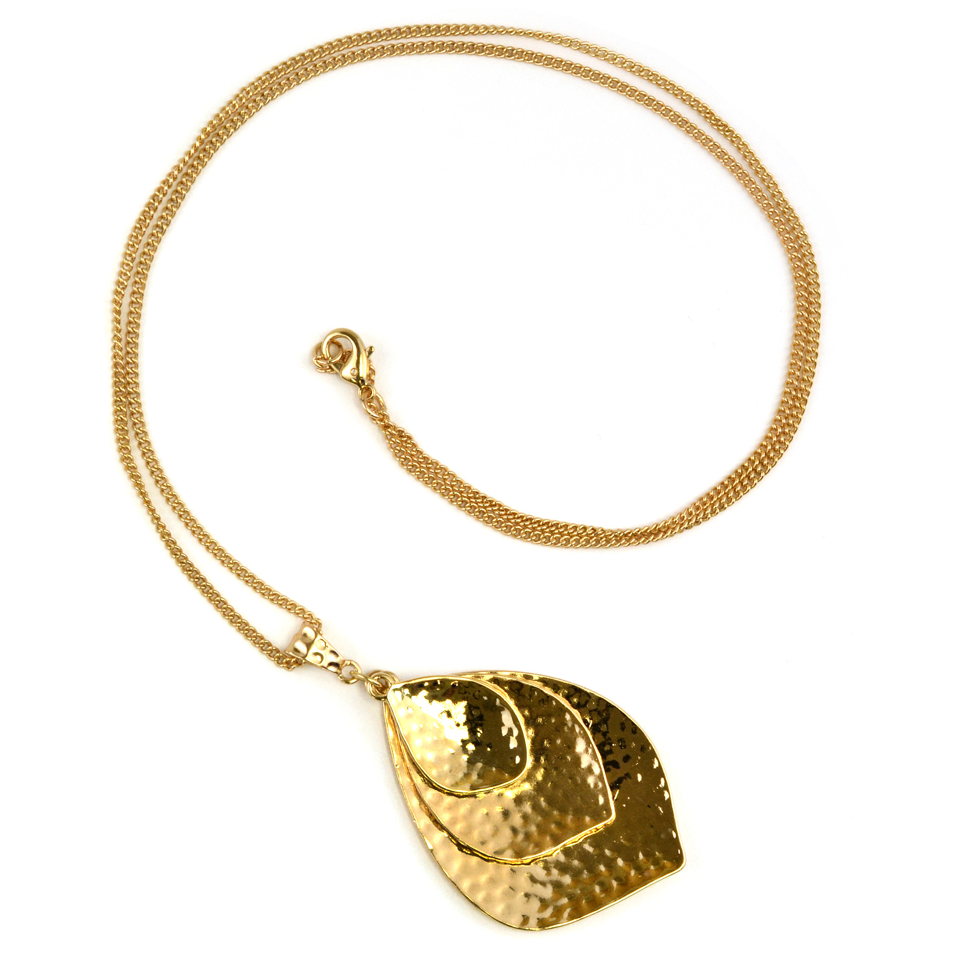 Attention Plus Women&#8217;s Gold-Tone Pendant Necklace