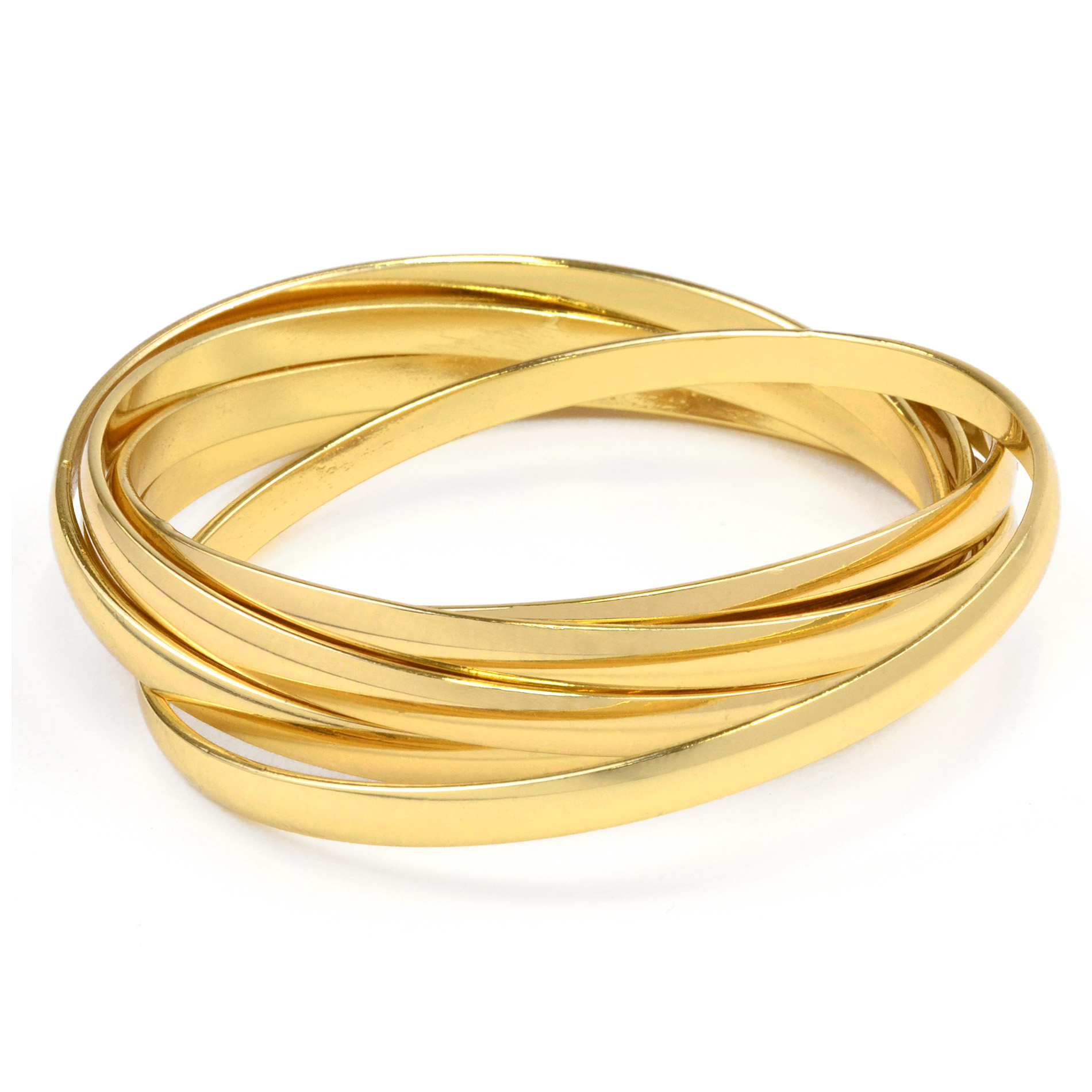 Attention Women&#8217;s Gold-Tone Interlinked Bracelet
