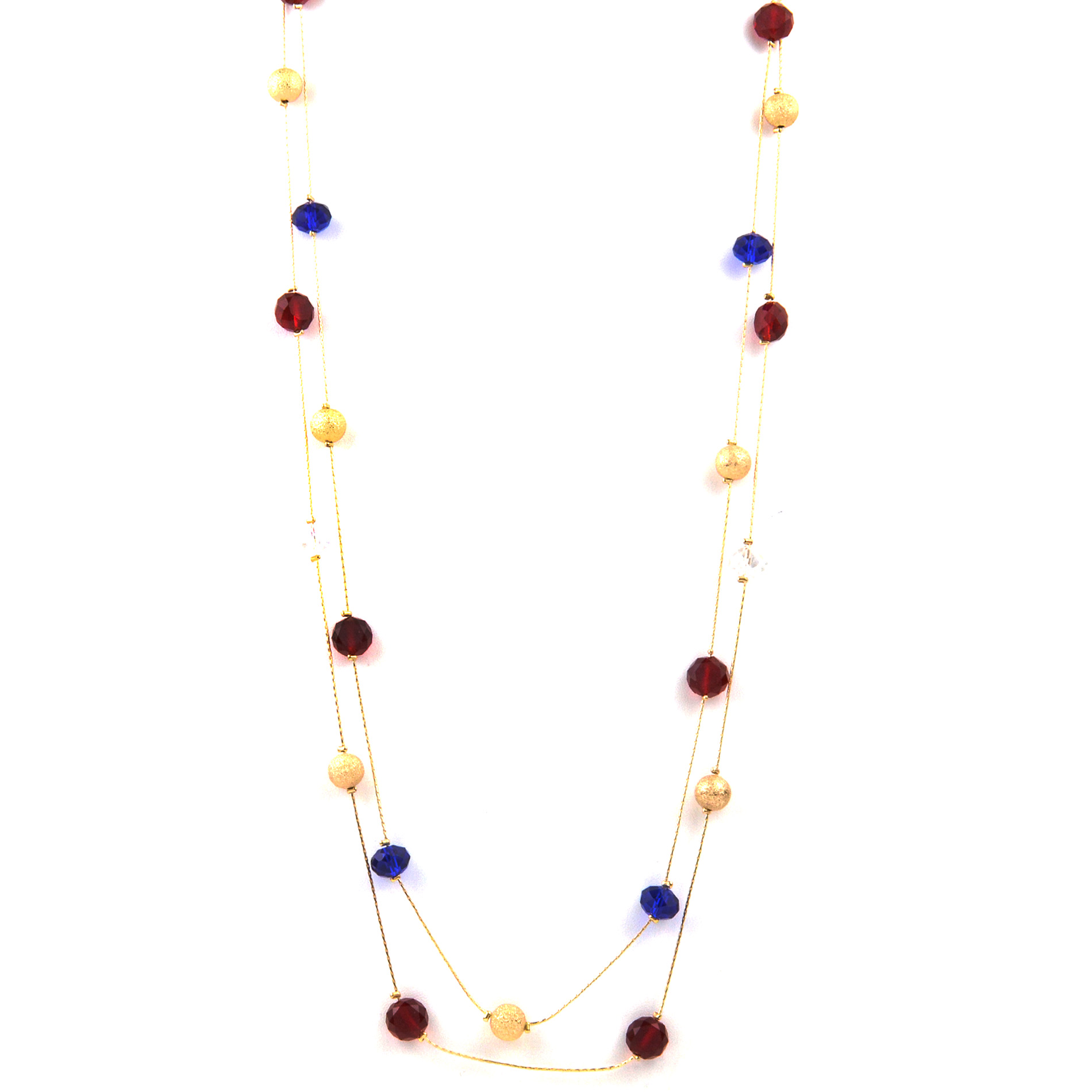 Jaclyn Smith Women&#8217;s Layered Bead Necklace