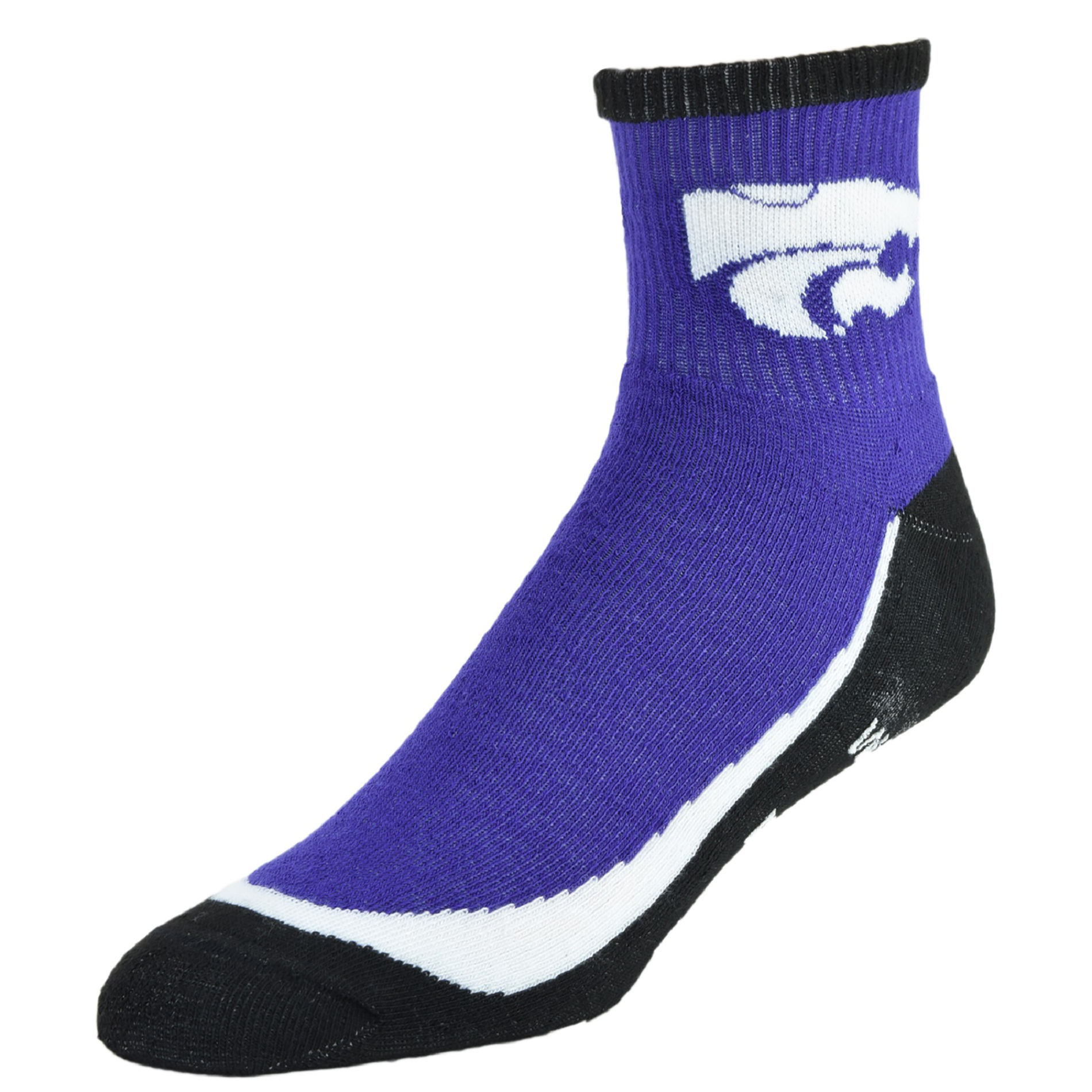 NCAA Men’s Grip Turf Socks - Kansas State Wildcats, Size: One size NCAA Men’s Grip Turf Socks - Kansas State Wildcats, Size: One size
