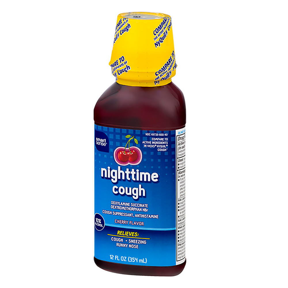 Nighttime Cough Reliever Liquid, 12 Fl. Oz.