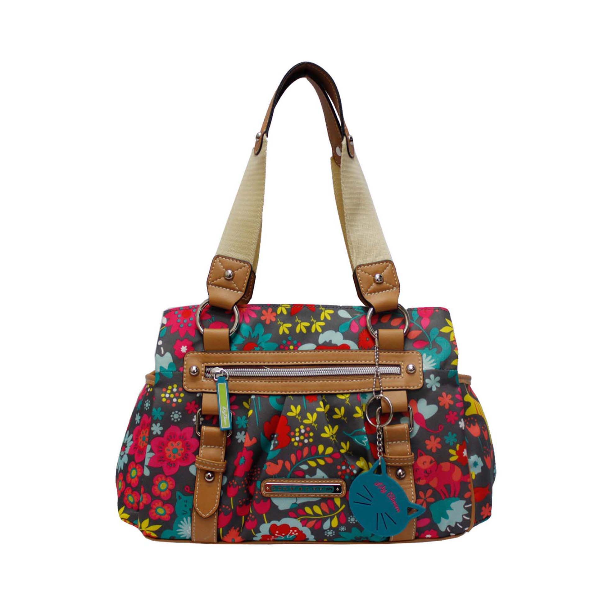 Lily Bloom Damen Satchel-Tasche – Aus Recycelten Plastikflächen, Leicht & Stylisch