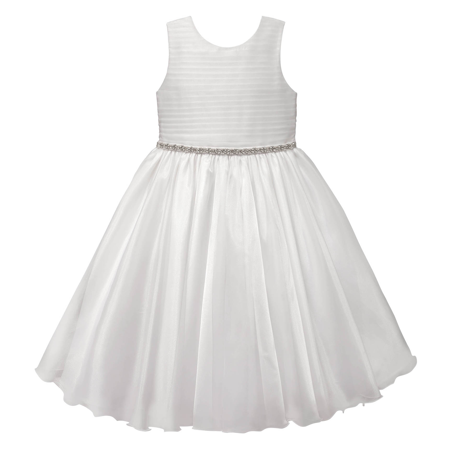 American Princess Girls&#8217; Sleeveless Fit & Flare Dress