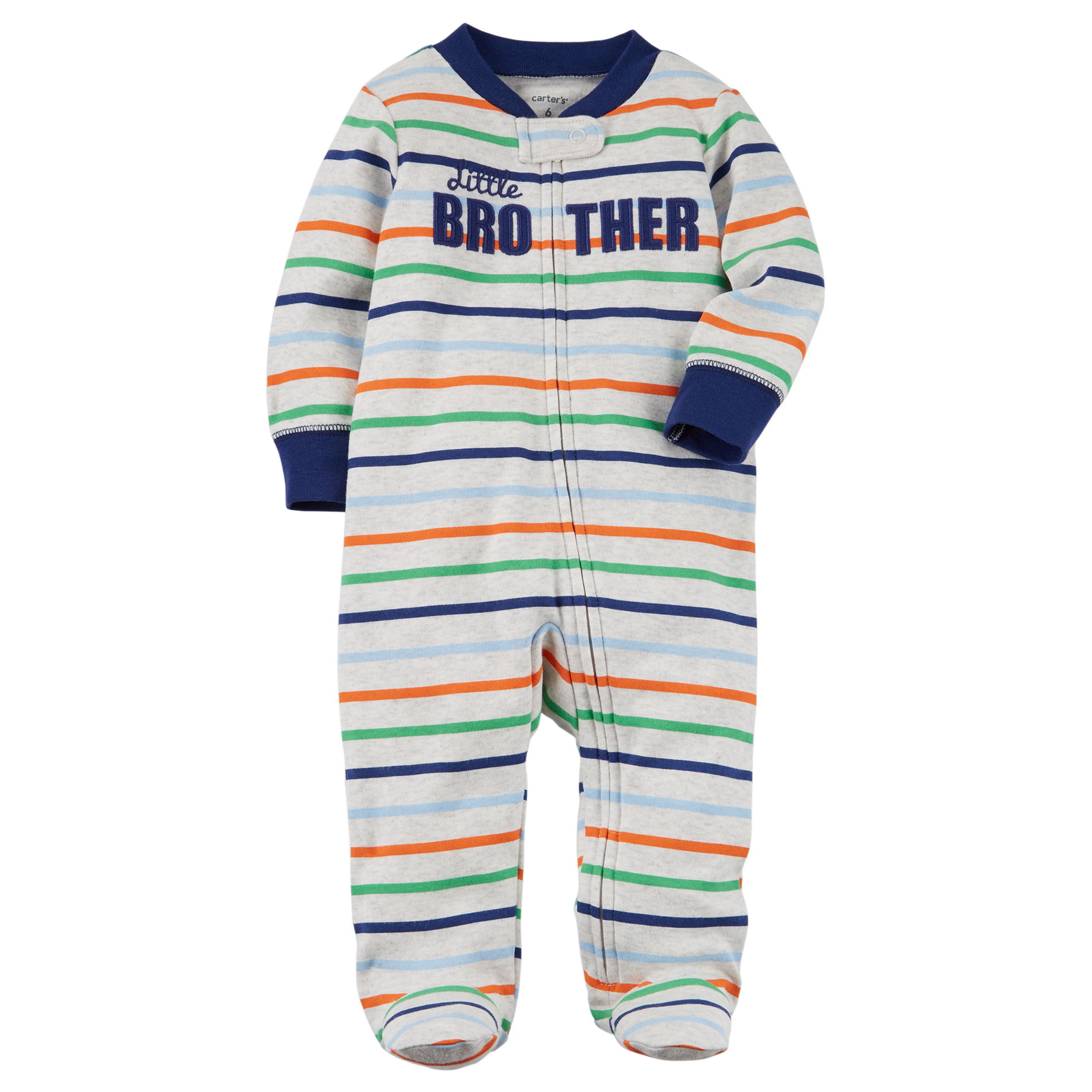 Carter's Baby Boys&#8217; Striped Sleep & Play - Little Brother