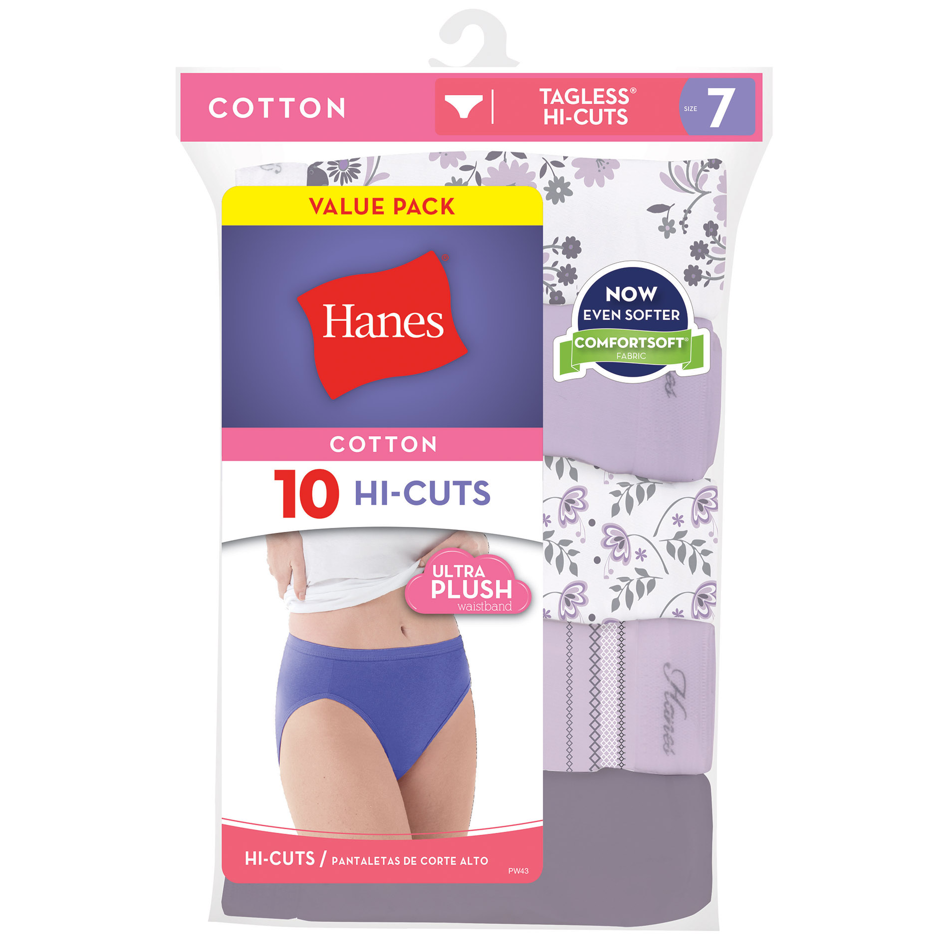 hanes high cut briefs